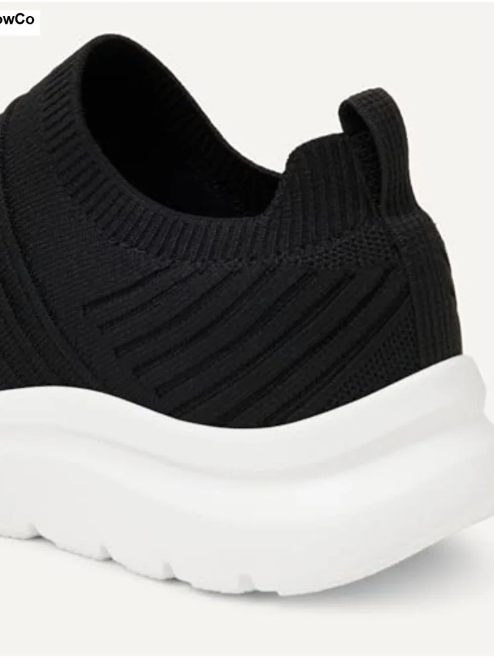 Slip-On Lightweight Knit Walking Shoes with Memory Foam Insole